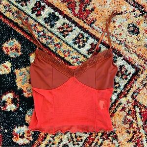 Lace Trim Cami Top